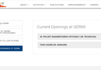 GERMI Recruitment 2023