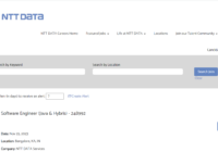 NTT DATA Software Engineer
