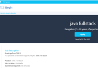 TCS Java Full Stack