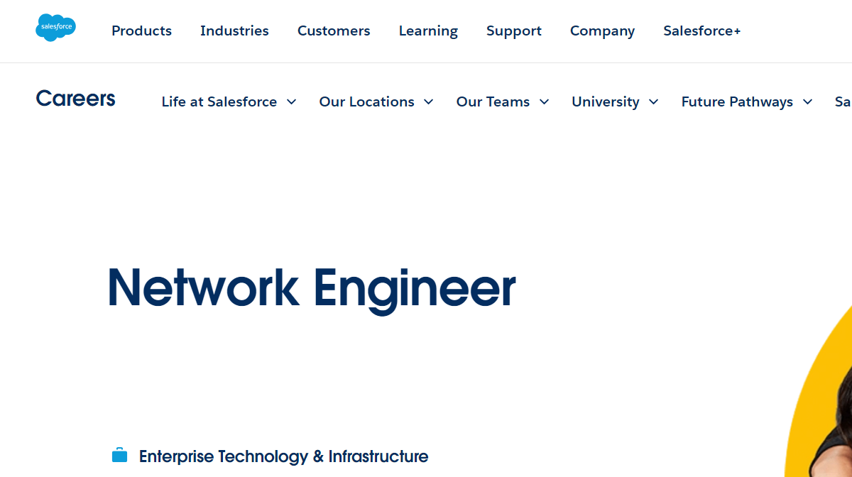 Salesforce Network Engineer
